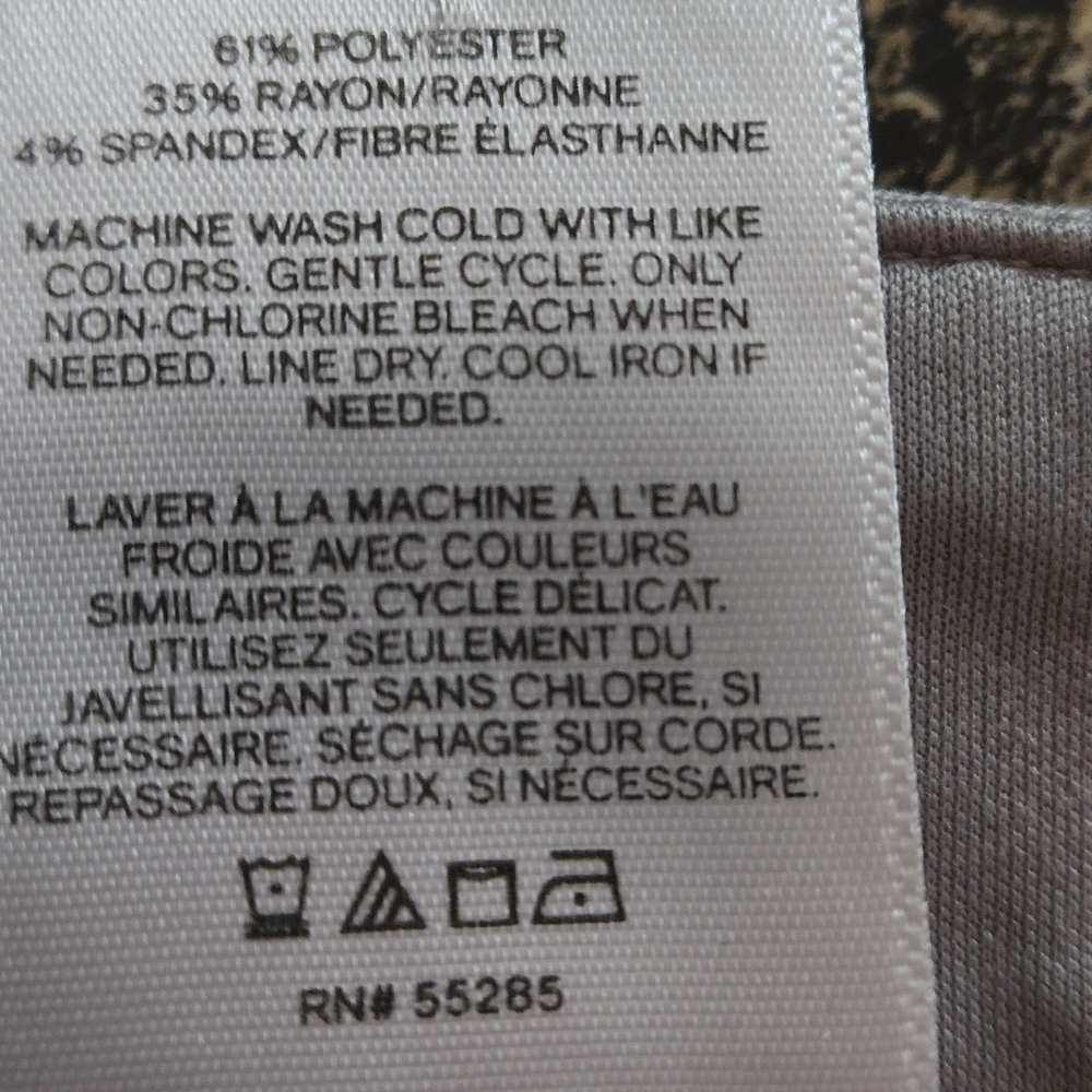 Express Columnist Gray Plaid Barely Boot Pants Si… - image 8